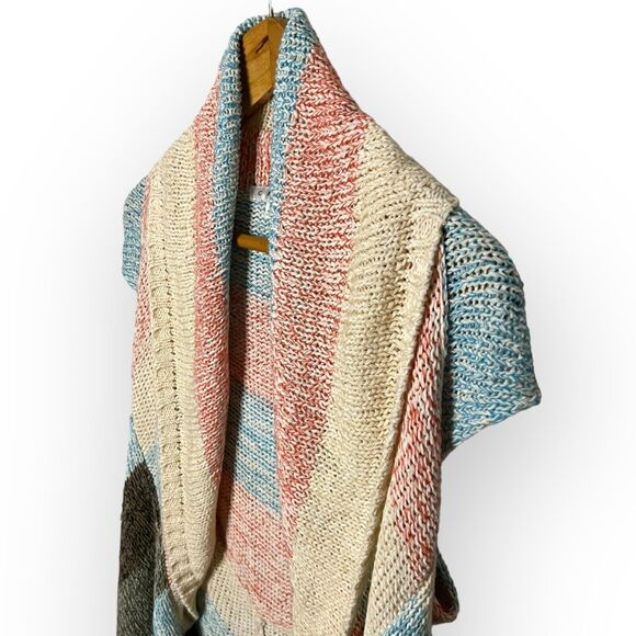 CAbi Line Up Open Front Circle Vest, Cardigan, Shrug, Sweater Size M Style 216 - Picture 5 of 13